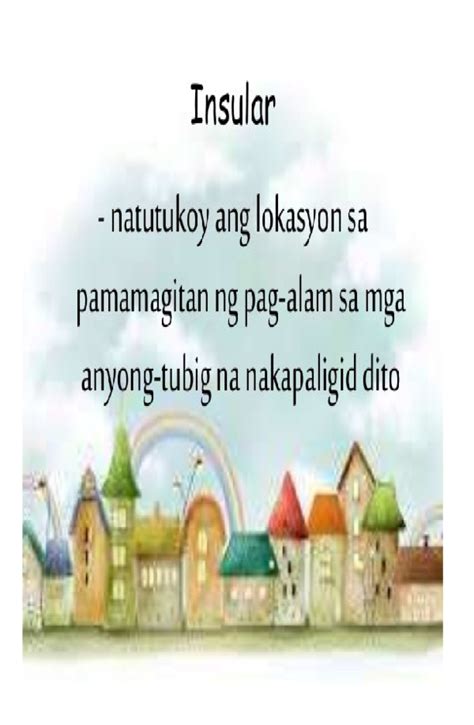 [Expert Answer] Ano ang ibig sabihin ng lokasyon .